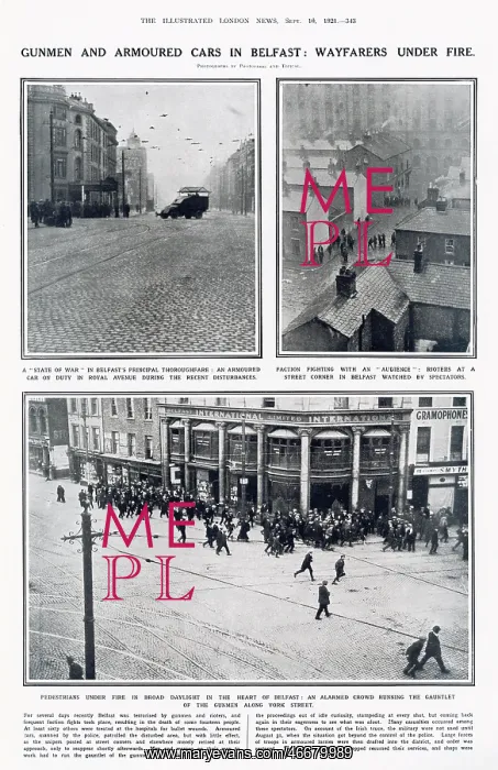 : Belfast riots 1921 : Belfast riots 1921