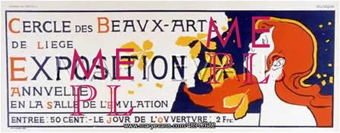 : BELGIAN EXHIBITION POSTR : BELGIAN EXHIBITION POSTR