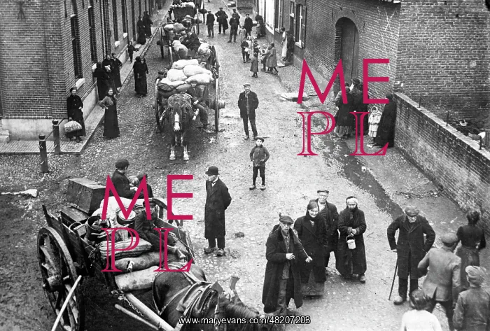 : Belgian refugees in Ittervoort, 1918 : Belgian refugees in Ittervoort, 1918
