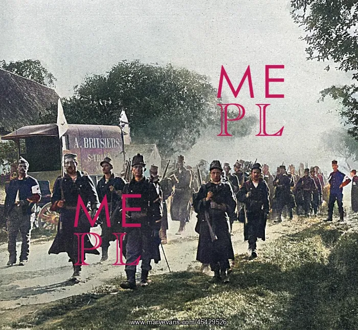 : Belgian soldiers on the march : Belgian soldiers on the march