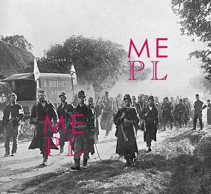 : Belgian soldiers on the march : Belgian soldiers on the march