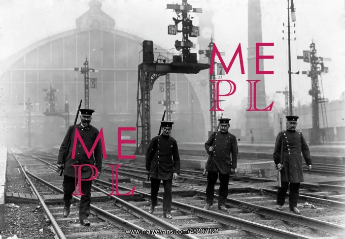 : Belgian trains under German administration, 1915 : Belgian trains under German administration, 1915