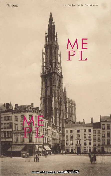  : Belgium - Antwerp (Anvers) - Cathedral Spire