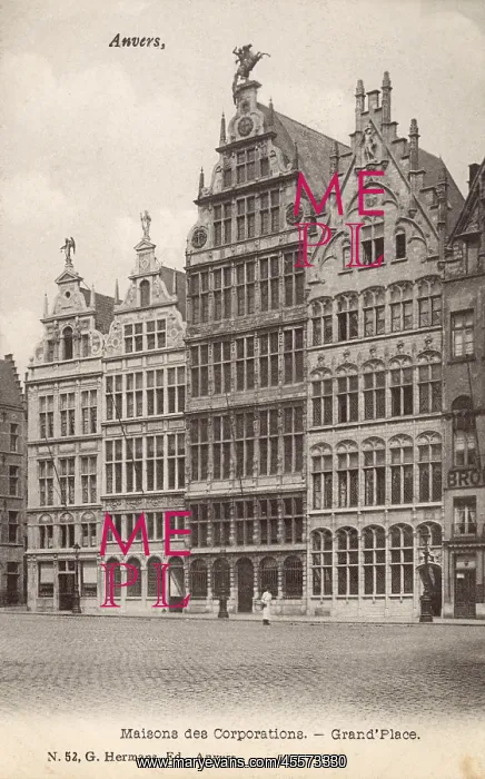 : Belgium - Antwerp - Grand Place : Belgium - Antwerp - Grand Place