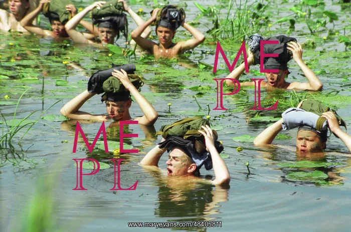 : Belgorod boarding school students at field exercise, 1998 : Belgorod boarding school students at field exercise, 1998