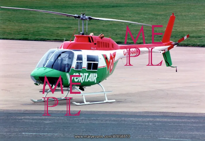 : Bell 206B JetRanger III G-BNMM : Bell 206B JetRanger III G-BNMM