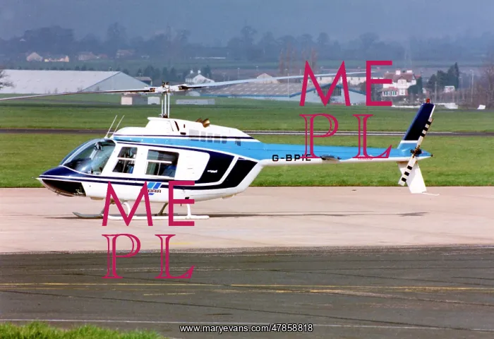 : Bell 206B JetRanger III G-BPIE : Bell 206B JetRanger III G-BPIE