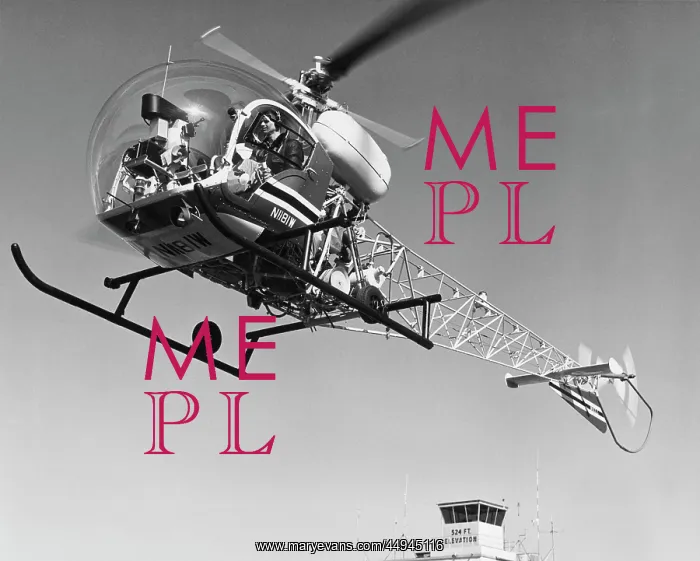 : Bell 47 Sioux Helicopter : Bell 47 Sioux Helicopter