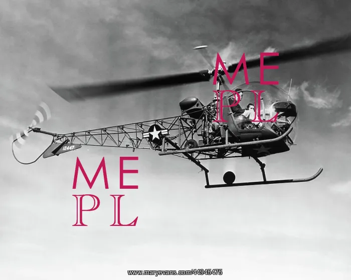 : Bell 47B Helicopter : Bell 47B Helicopter
