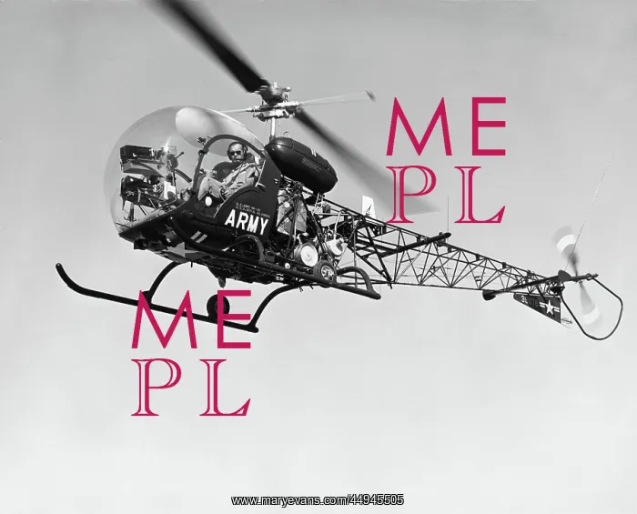  : Bell 47B Helicopter