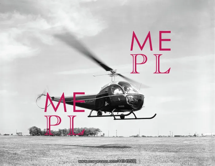 : Bell 47B Helicopter : Bell 47B Helicopter