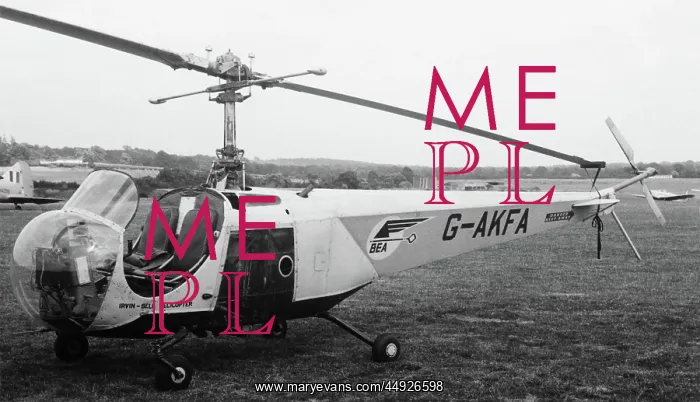 : Bell 47B3. Bea Helicopters British European Airways Bell 47B3 Named Sir : Bell 47B3. Bea Helicopters British European Airways Bell 47B3 Named Sir