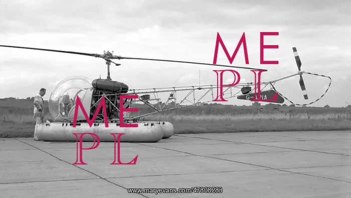 : Bell 47G-1 G-ARIA : Bell 47G-1 G-ARIA