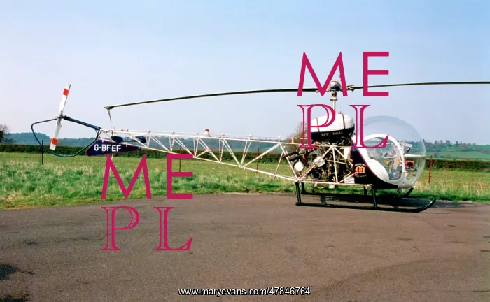  : Bell 47G G-BFEF