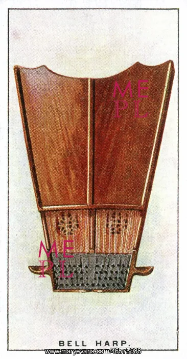 : Bell Harp - Invention attributed to John Simcock a soldier in a regiment of Dragoons : Bell Harp - Invention attributed to John Simcock a soldier in a regiment of Dragoons