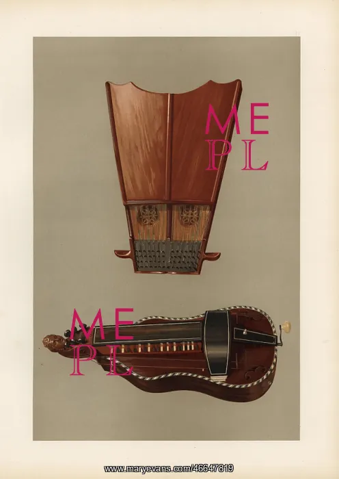 : Bell harp and hurdy gurdy : Bell harp and hurdy gurdy