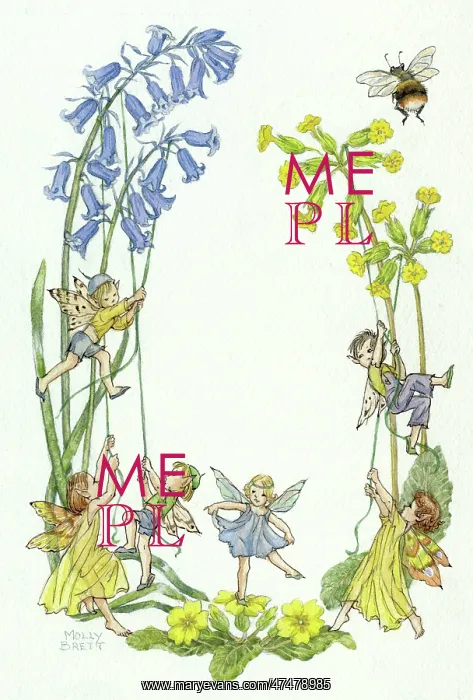 : Bell Ringers - fairies and spring flowers : Bell Ringers - fairies and spring flowers