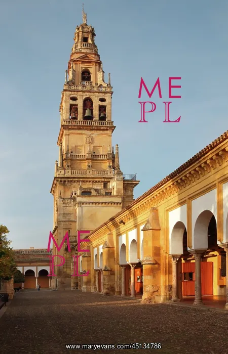 : Bell tower, Cathedral-Great Mosque, Cordoba, Andalusia : Bell tower, Cathedral-Great Mosque, Cordoba, Andalusia