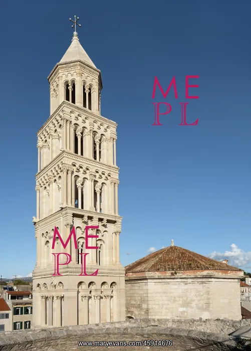 : Bell tower, Cathedral of St Domnius, Split, Croatia : Bell tower, Cathedral of St Domnius, Split, Croatia