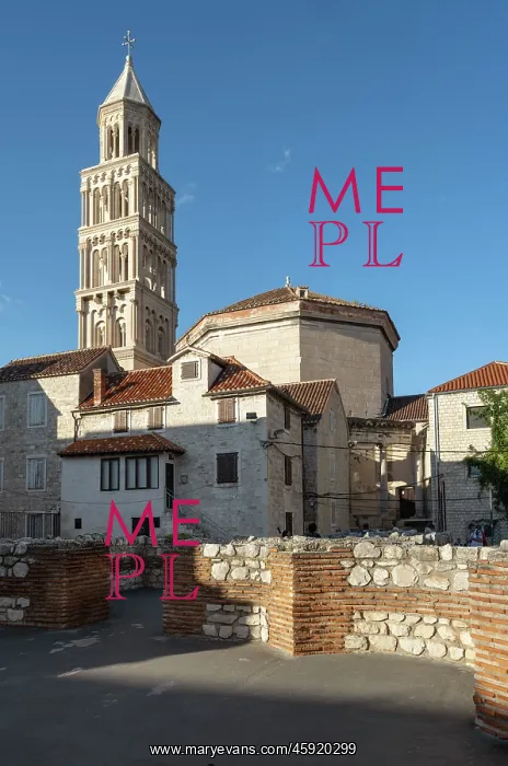  : Bell tower, Cathedral of St Domnius, Split, Croatia