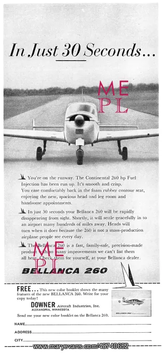 : Bellanca 260 : Bellanca 260