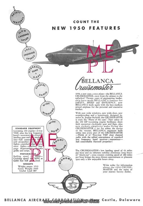 : Bellanca Cruisemaster : Bellanca Cruisemaster
