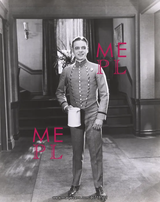  : Bellboy holding pitcher