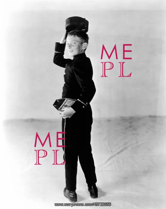 : Bellboy tipping his hat : Bellboy tipping his hat