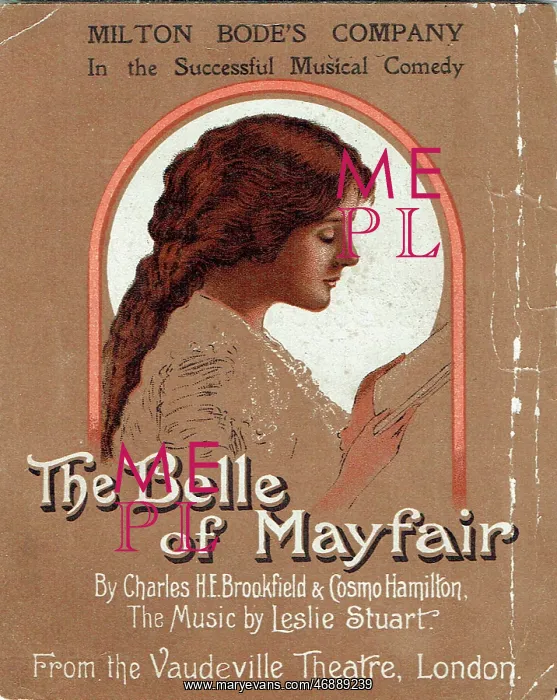 : The Belle of Mayfair, by Brookfield and Hamilton : The Belle of Mayfair, by Brookfield and Hamilton
