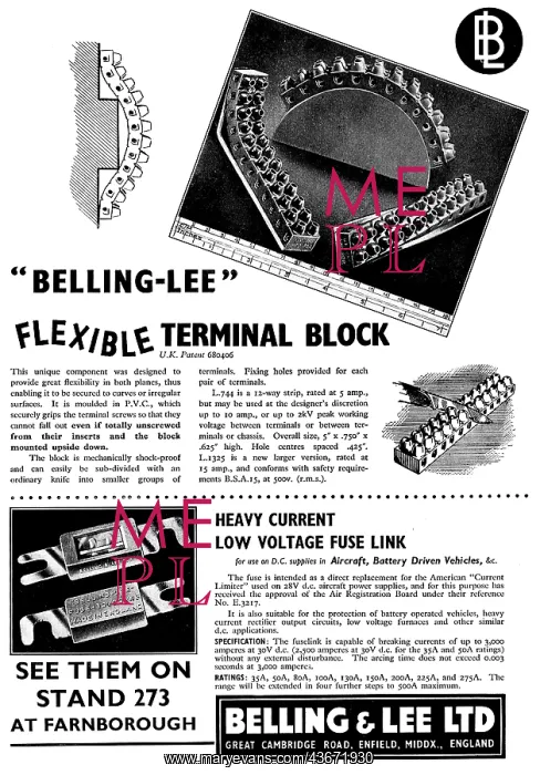 : Belling & Lee Flexible Electrical Terminal : Belling & Lee Flexible Electrical Terminal