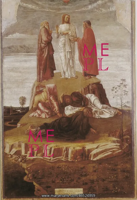 : BELLINI, Giovanni (1430-1516). Transfiguration : BELLINI, Giovanni (1430-1516). Transfiguration