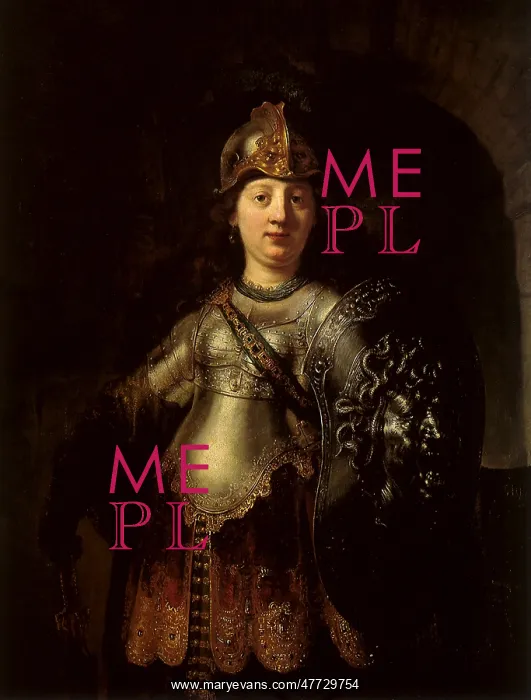  : Bellona, by Rembrandt