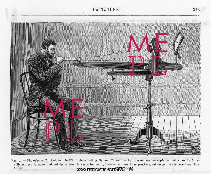  : BELL'S PHOTOPHONE / C19TH