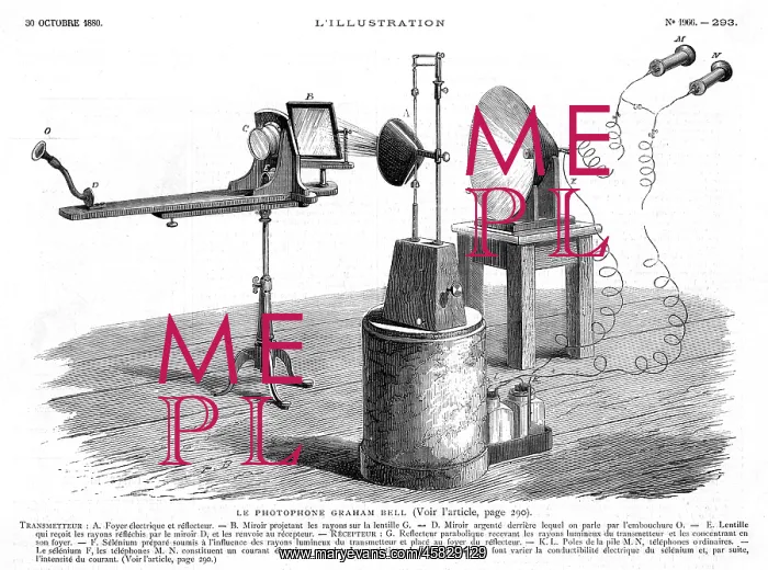  : BELL'S PHOTOPHONE / C19TH