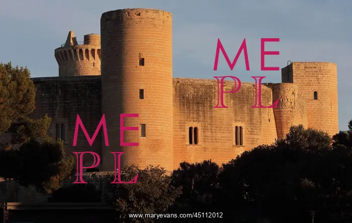 : Bellver castle, Palma de Mallorca, Majorca, Balearic : Bellver castle, Palma de Mallorca, Majorca, Balearic