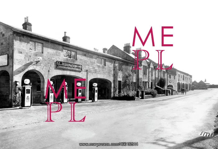  : Belsay, the Village c1955