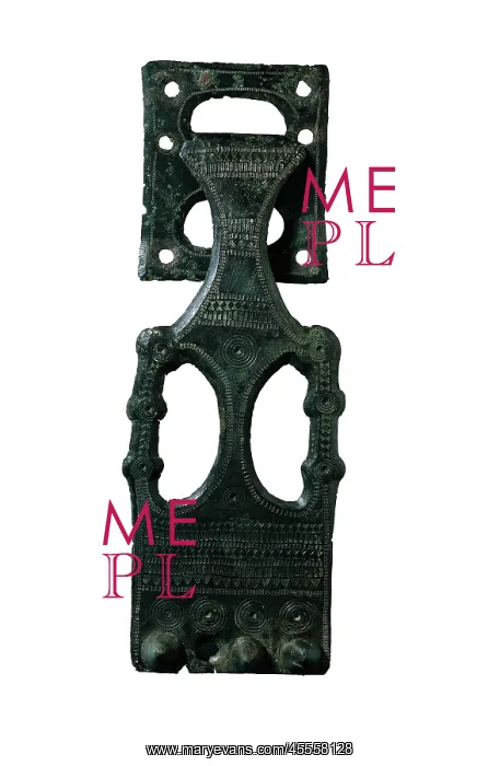 : Belt brooch in Bureba style from the Second : Belt brooch in Bureba style from the Second