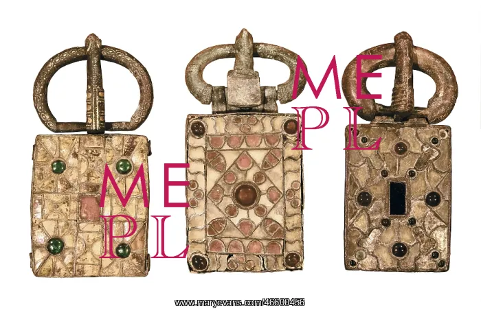: Belt clasp. 6th-7th centuries. Visigothic art : Belt clasp. 6th-7th centuries. Visigothic art