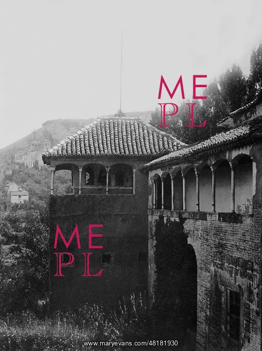 : Belvedere in the Alhambra, 1899 : Belvedere in the Alhambra, 1899