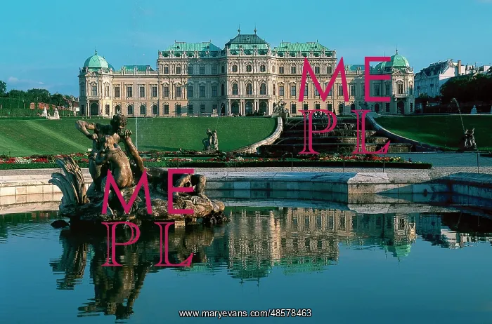 : Belvedere Palace. Vienna. Austria : Belvedere Palace. Vienna. Austria