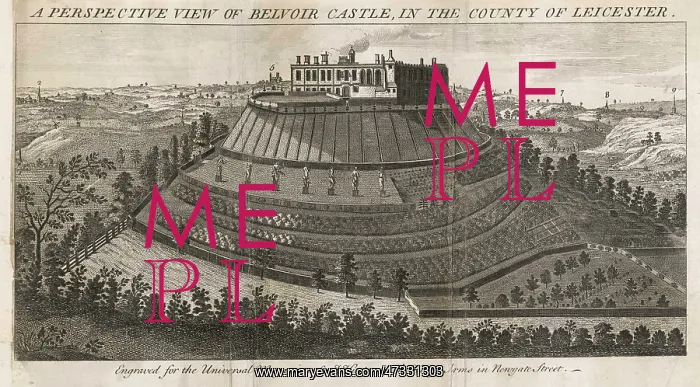 : BELVOIR CASTLE C18TH : BELVOIR CASTLE C18TH