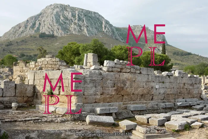 : Bema, Corinth, Greece : Bema, Corinth, Greece