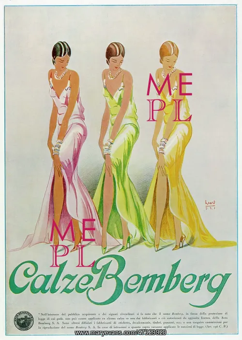 : BEMBERG STOCKINGS 1931 : BEMBERG STOCKINGS 1931