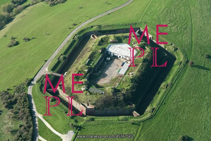: Bembridge Fort, a late 19th century hexagonal fort : Bembridge Fort, a late 19th century hexagonal fort