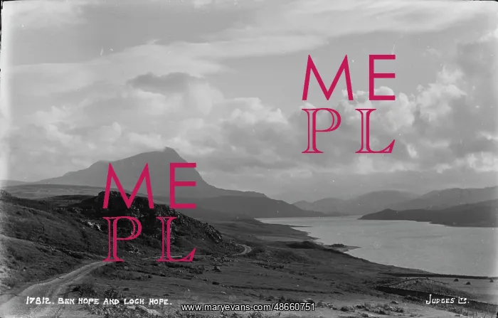 : Ben Hope and Loch Hope : Ben Hope and Loch Hope