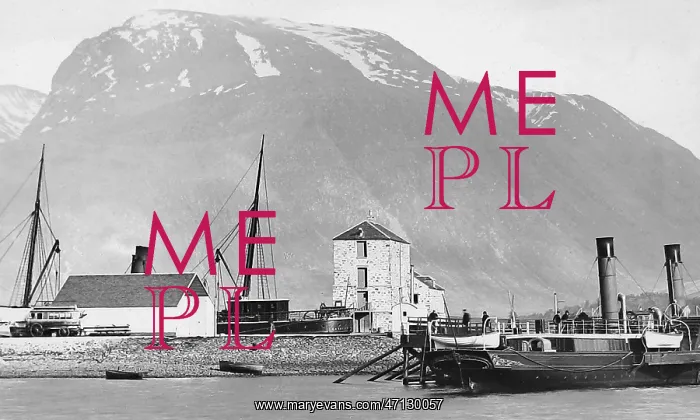  : Ben Nevis from Corpach Victorian period