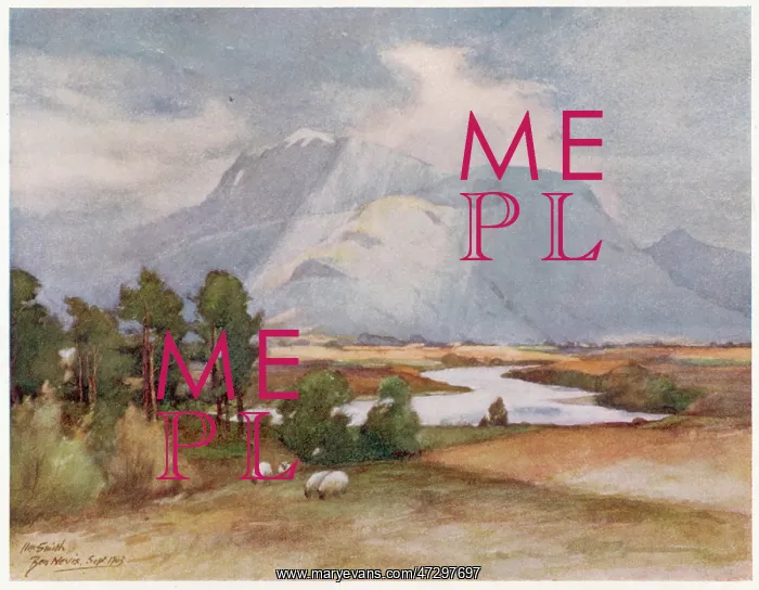 : BEN NEVIS / SCOTLAND 1906 : BEN NEVIS / SCOTLAND 1906