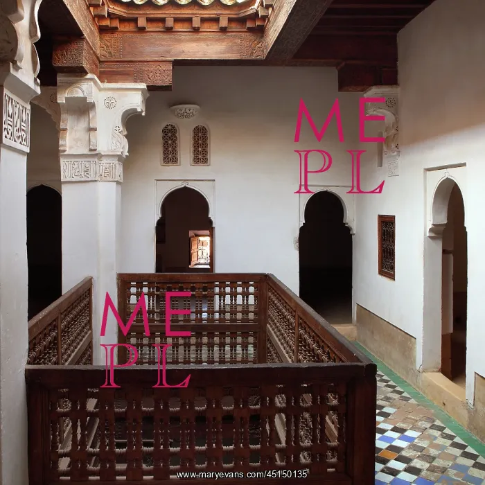 : Ben Youssef Madrasa, Marrakech, Morocco : Ben Youssef Madrasa, Marrakech, Morocco