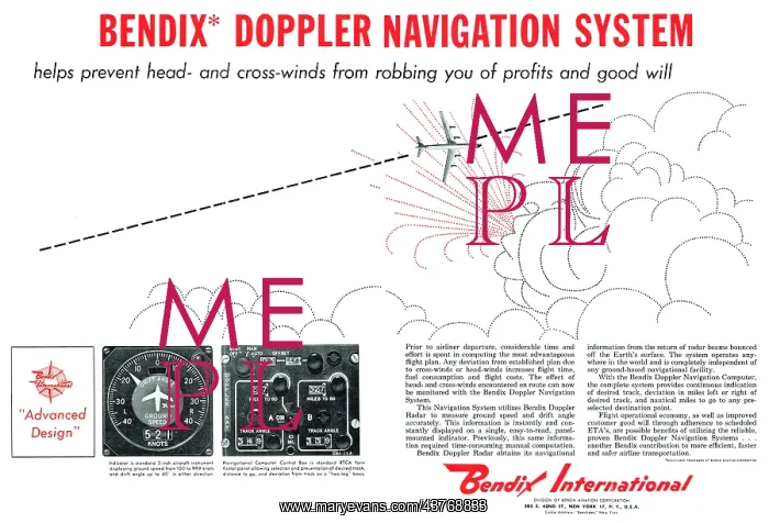 : Bendix Doppler Navigation System : Bendix Doppler Navigation System