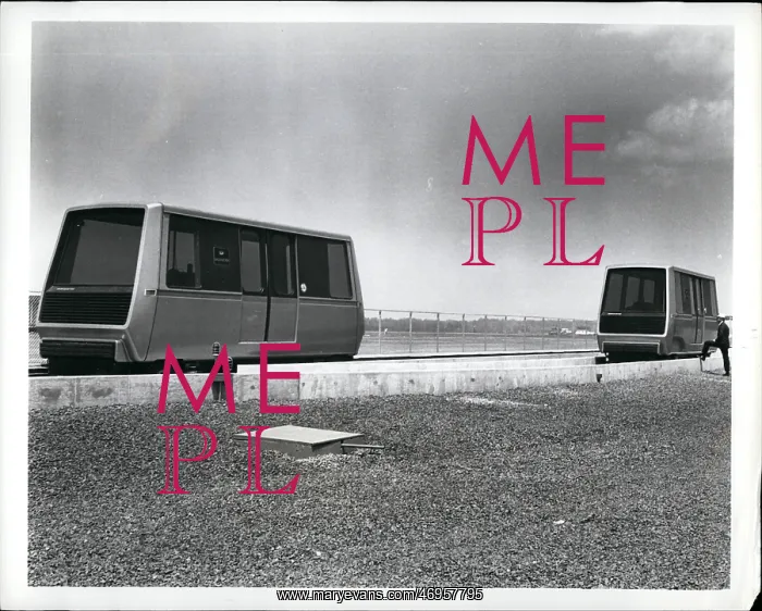 : Bendix PRT automated transportation system, Dulles Airport : Bendix PRT automated transportation system, Dulles Airport